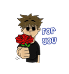 Ngenes : Absurd ＆ Unlucky Love（個別スタンプ：2）