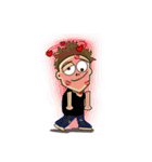 Ngenes : Absurd ＆ Unlucky Love（個別スタンプ：13）