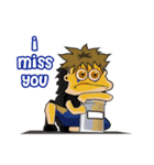 Ngenes : Absurd ＆ Unlucky Love（個別スタンプ：30）