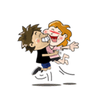 Ngenes : Absurd ＆ Unlucky Love（個別スタンプ：35）