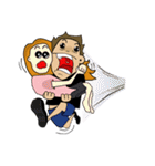 Ngenes : Absurd ＆ Unlucky Love（個別スタンプ：36）