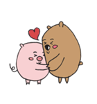 Mr.Mee Ms.Moo（個別スタンプ：31）