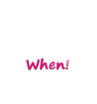 Let's Talk Pink（個別スタンプ：13）