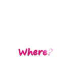 Let's Talk Pink（個別スタンプ：14）