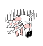 Rabbit Wrestler: A Day in the life（個別スタンプ：8）