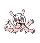 Rabbit Wrestler: A Day in the life（個別スタンプ：22）