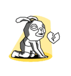 Rabbit Wrestler: A Day in the life（個別スタンプ：35）