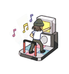 ポーター・ロビンソン スタンプ（個別スタンプ：7）