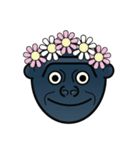 Gorilla Emoji（個別スタンプ：4）