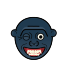 Gorilla Emoji（個別スタンプ：5）