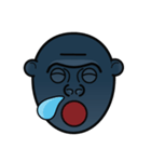 Gorilla Emoji（個別スタンプ：6）