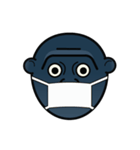 Gorilla Emoji（個別スタンプ：14）