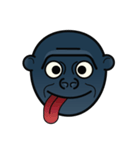 Gorilla Emoji（個別スタンプ：16）