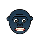 Gorilla Emoji（個別スタンプ：18）