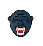 Gorilla Emoji（個別スタンプ：19）