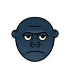 Gorilla Emoji（個別スタンプ：21）