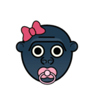 Gorilla Emoji（個別スタンプ：25）