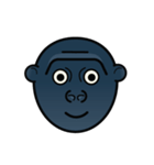 Gorilla Emoji（個別スタンプ：27）