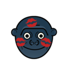 Gorilla Emoji（個別スタンプ：32）