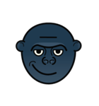 Gorilla Emoji（個別スタンプ：35）