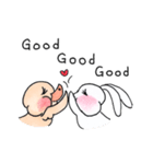 living things' playground-Duck ＆ Rabbit（個別スタンプ：20）