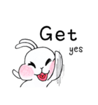 living things' playground-Duck ＆ Rabbit（個別スタンプ：28）