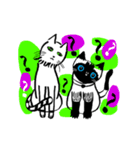 two cats 'K＆K SISTERS'（個別スタンプ：1）
