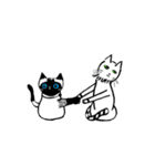 two cats 'K＆K SISTERS'（個別スタンプ：16）