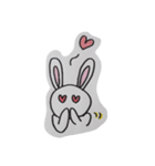 おちゃめらびっと1（個別スタンプ：10）
