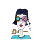 花まる子（個別スタンプ：13）