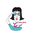 花まる子（個別スタンプ：15）