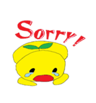 Little yellow man's daily life（個別スタンプ：6）