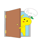 Little yellow man's daily life（個別スタンプ：7）