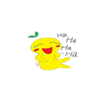 Little yellow man's daily life（個別スタンプ：14）
