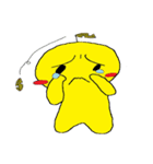 Little yellow man's daily life（個別スタンプ：17）