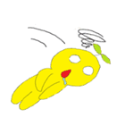 Little yellow man's daily life（個別スタンプ：28）
