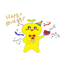 Little yellow man's daily life（個別スタンプ：40）