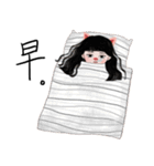 Daily life of sassy girls（個別スタンプ：21）