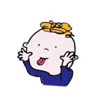 My Curly Hair（個別スタンプ：9）