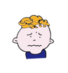 My Curly Hair（個別スタンプ：14）