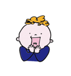 My Curly Hair（個別スタンプ：21）