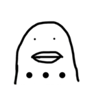 無表情な鳥（個別スタンプ：12）