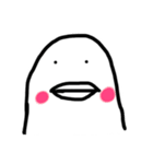 無表情な鳥（個別スタンプ：16）