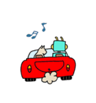 ドロイドくんと相棒マイロのスタンプです（個別スタンプ：10）