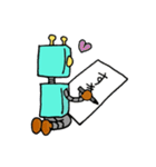 ドロイドくんと相棒マイロのスタンプです（個別スタンプ：16）