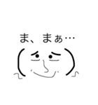 多機能な顔文字さん達（個別スタンプ：4）