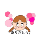 たれまゆちゃんのひとこと。（個別スタンプ：3）