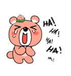Peach the Grizzly Bear (TH)（個別スタンプ：15）