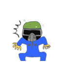 保育士ヒーローU-DASH（個別スタンプ：34）