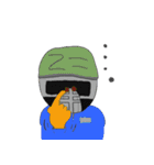 保育士ヒーローU-DASH（個別スタンプ：35）